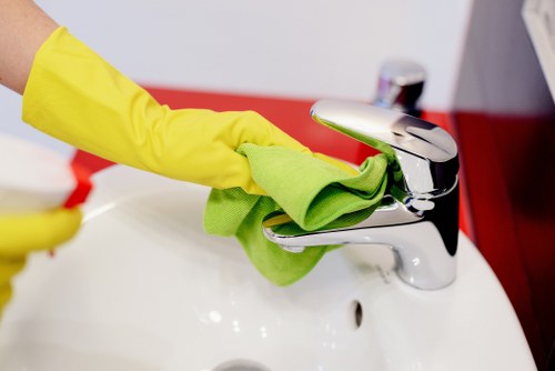 Local carpet cleaning equipment used in a TW7 home