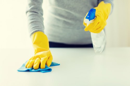 Restoring the appearance of a tiled or stone floor