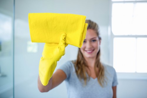Kitchen and bathroom cleaning for an Airbnb property in TW7