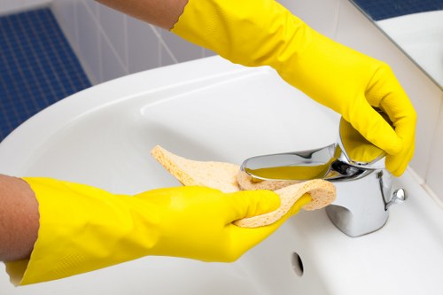 Detailed kitchen and bathroom deep clean for TW7 property